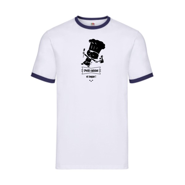 T-shirt ringer Homme original - petit cuistot -