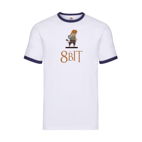 T-shirt ringer original Homme  - Le 8Bit - 