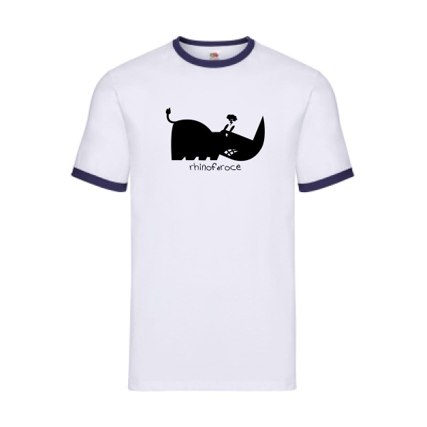 T-shirt ringer rigolo Homme  - Rhino - 