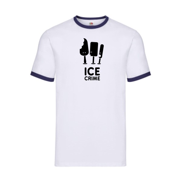 T-shirt ringer original Homme  - Ice Crime - 
