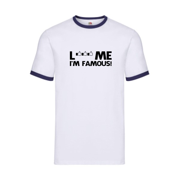 T-shirt ringer original Homme  - Famous - 