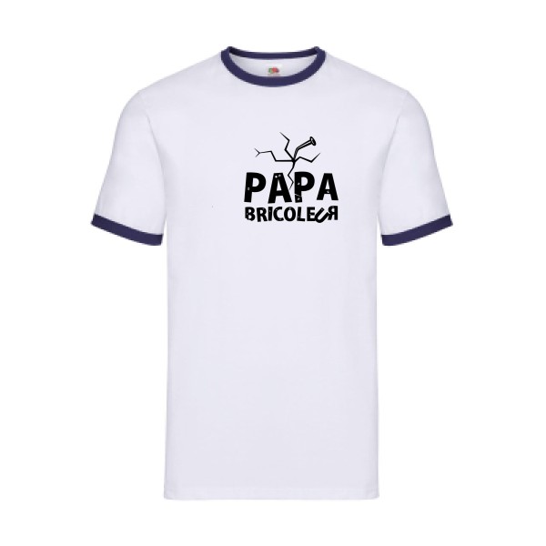 T-shirt ringer humour papa Homme  - Papa bricoleur - 