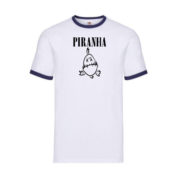 T-shirt ringer original Homme  - Piranha - 