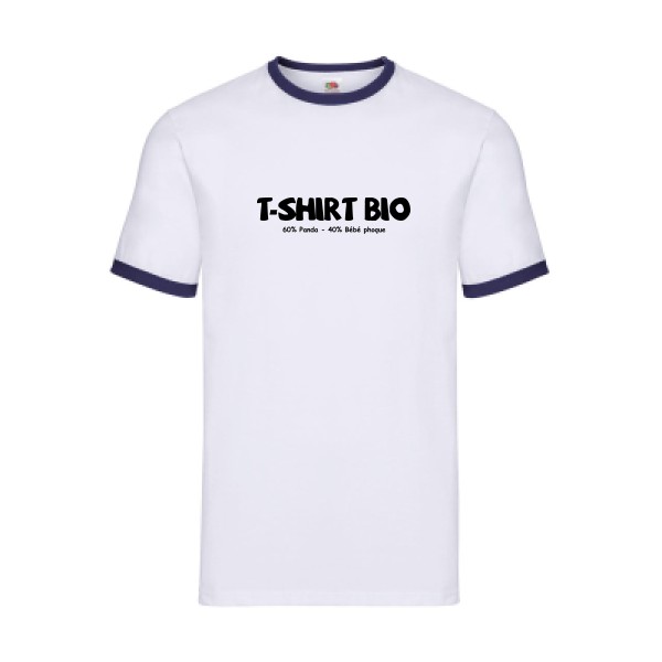 T-Shirt BIO-tee shirt humoristique-Fruit of the loom - Ringer Tee