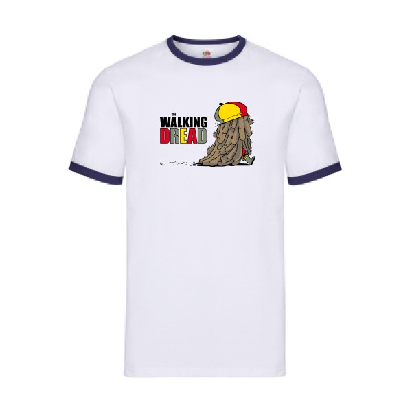 the WALKING DREAD-T-shirt ringer vintage et reggae 