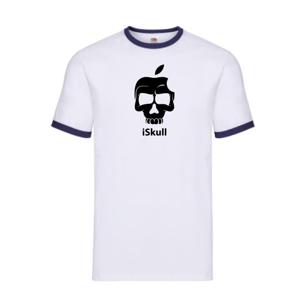 T-shirt ringer original Homme  - iSkull - 