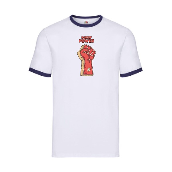 T-shirt ringer original Homme  - Boeuf power - 
