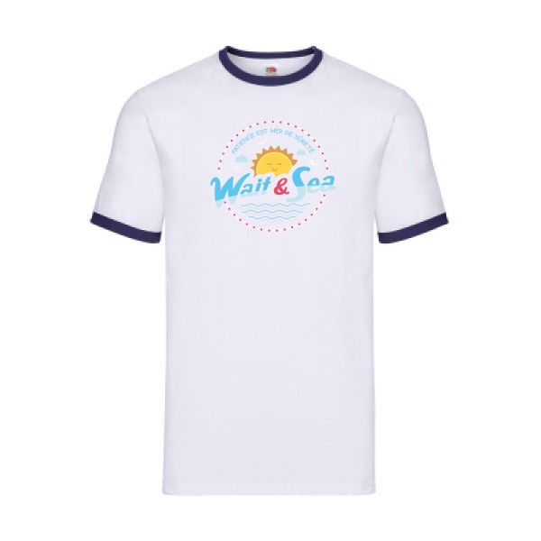  T-shirt ringer original Homme  - Wait & Sea - 