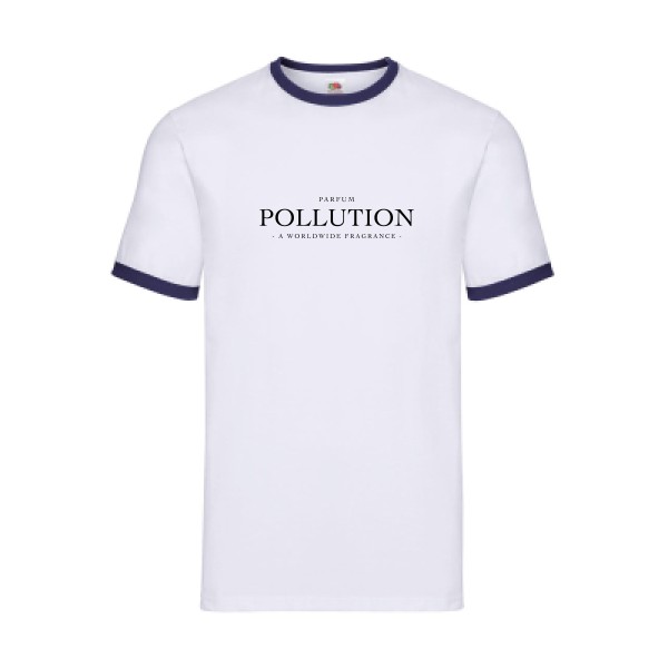 T-shirt ringer original Homme  - Parfum POLLUTION - 