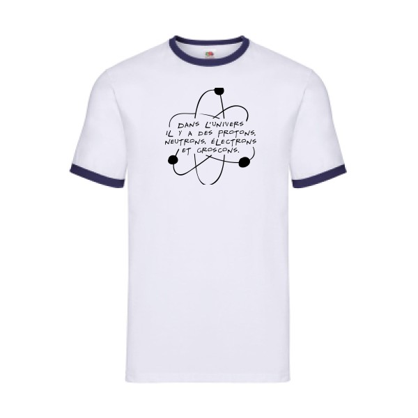 T-shirt Rigolo modèle T-shirt ringer-L'univers-Fruit of the loom - Ringer Tee