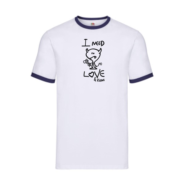 T-shirt ringer Homme original - LOVER -