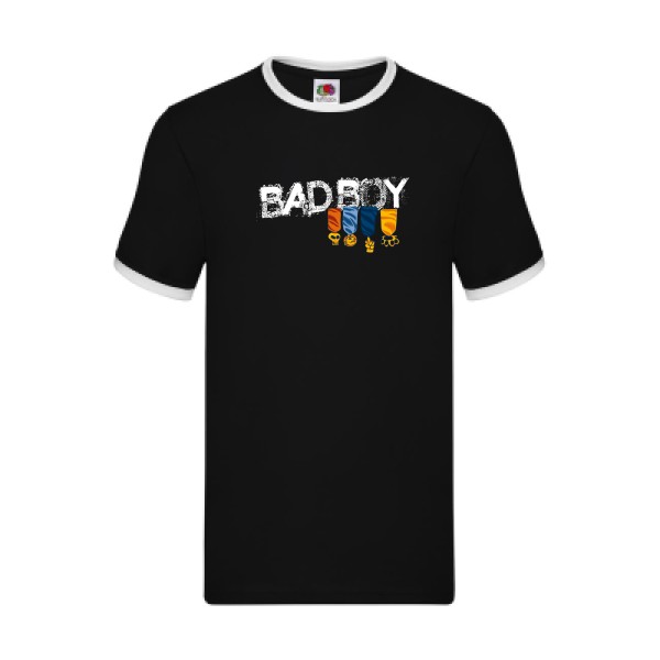 T-shirt ringer original Homme  - bad boy 7_C - 