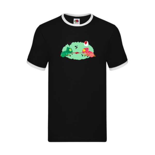  T-shirt ringer Homme original - poor chameleon - 