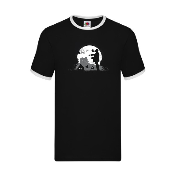 angry hitch2 - T-shirt ringer original Homme  -Fruit of the loom - Ringer Tee - Thème original et vintage -