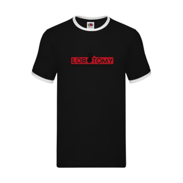 T-shirt ringer original Homme  - Lobotomy - 