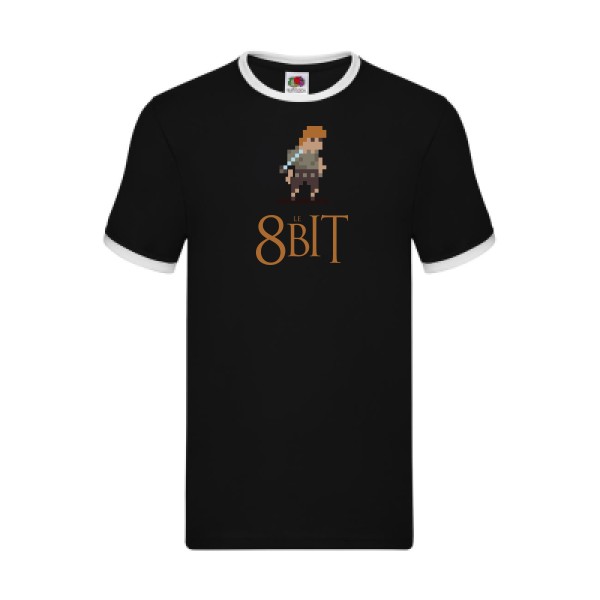 T-shirt ringer original Homme  - Le 8Bit - 