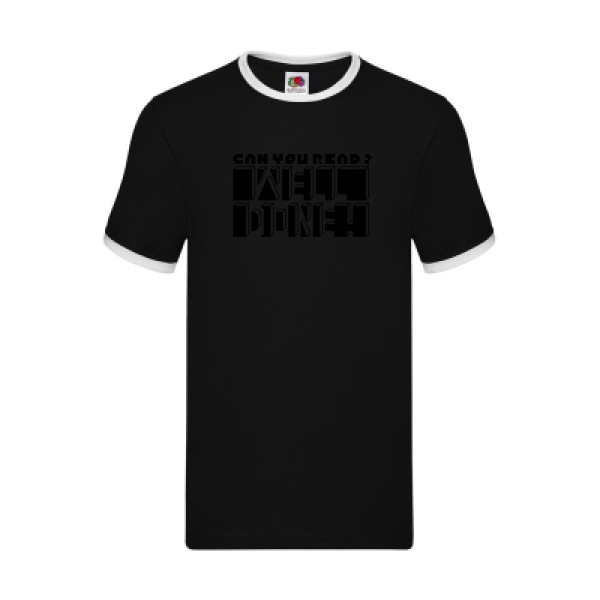  T-shirt ringer Homme original - Can you read ? - 