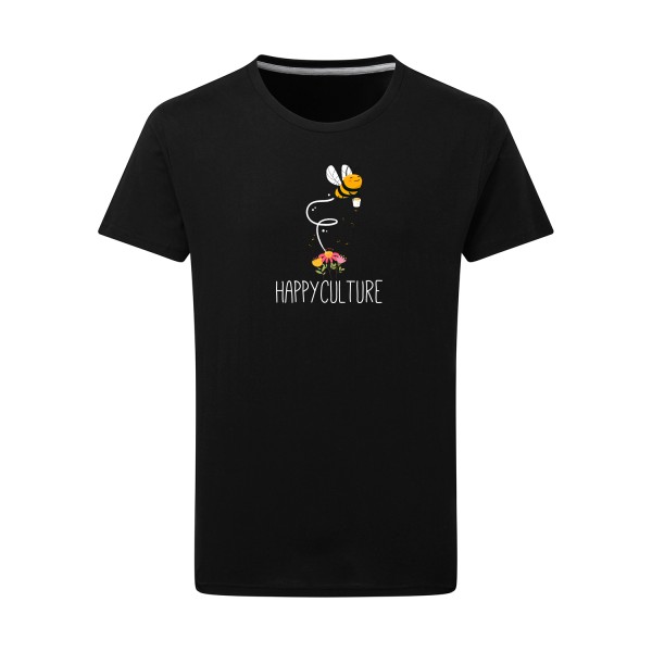 happy-  T shirt humoristique - Modèle T-shirt léger de chez SG - Men