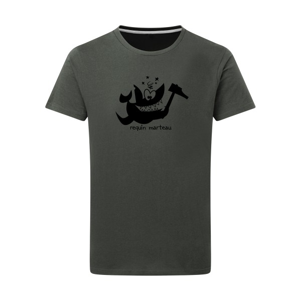 Requin marteau-T shirt marrant-SG - Men