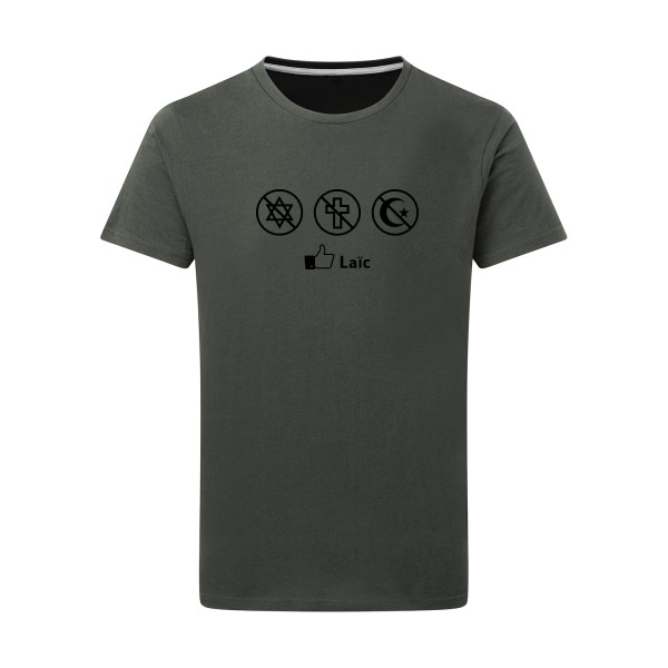 T-shirt léger geek original Homme  - Laïc - 