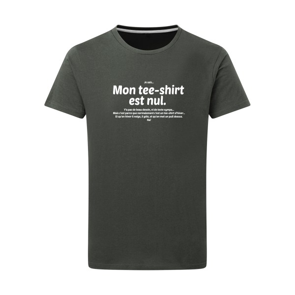 T shirt avec ecriture - Mon tee-shirt est nul! -SG - Men
