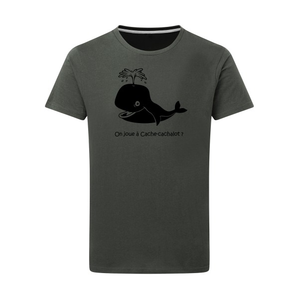 T-shirt léger Homme original - Cache-cachalot - 