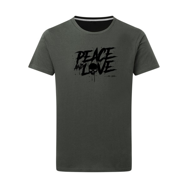 Peace or no peace - T-shirt léger tete de mort -SG - Men