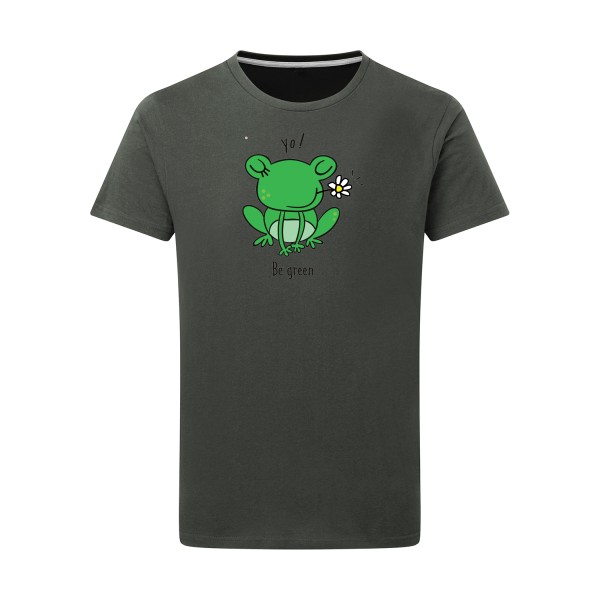 T shirt humour Homme - Be Green  
