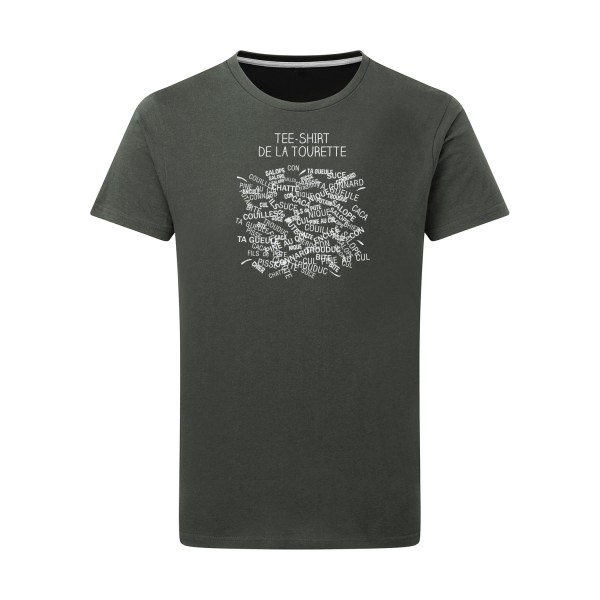 T-Shirt de la Tourette-T shirt homme humour-SG - Men