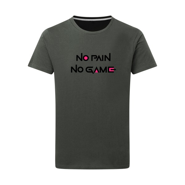 T-shirt léger original Homme  - NO PAIN NO GAME ! - 