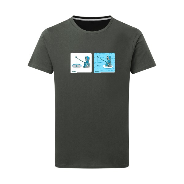 T shirt Homme humour -Fishing in Arctic - SG - Men