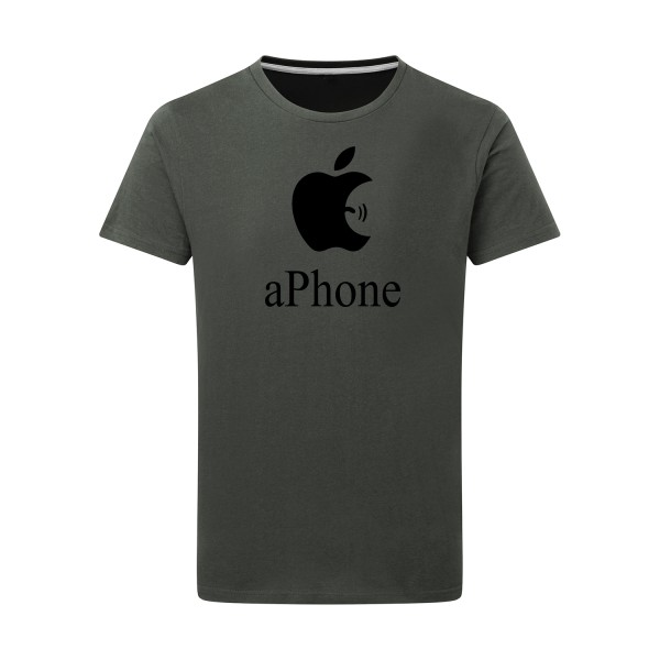 aPhone T shirt geek-SG - Men