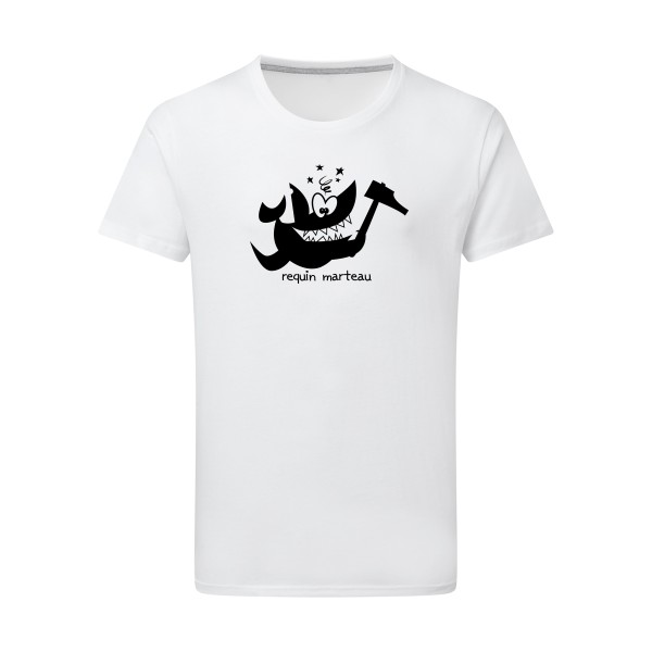 Requin marteau-T shirt marrant-SG - Men
