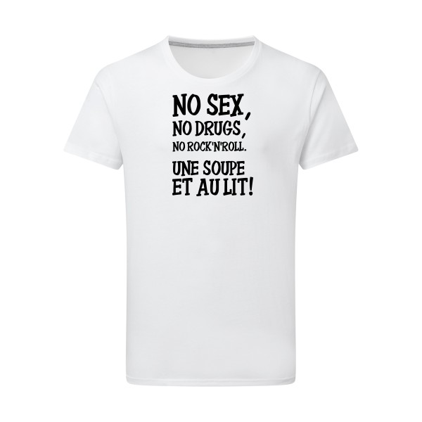 NO... - T-shirt léger  rock - modèle SG - Men -thème musique et rock'n'roll-