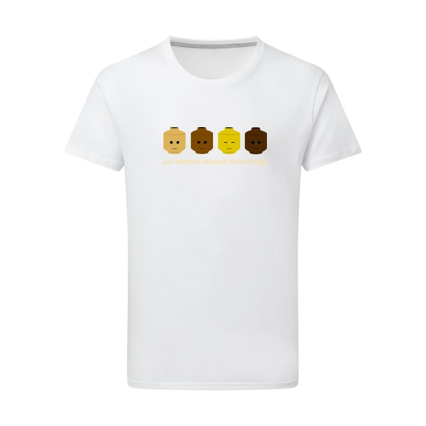 libre et légo- T shirt Lego thème- modèle SG - Men - 