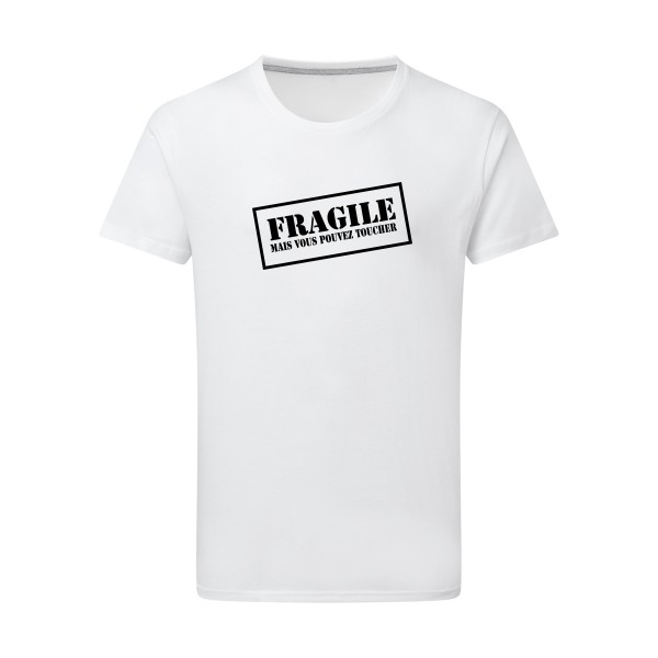 FRAGILE - T-shirt léger original Homme - modèle SG - Men -thème monde -