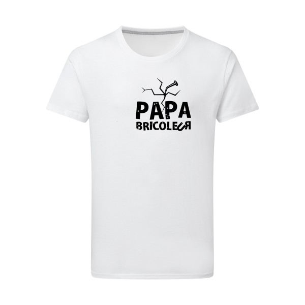 T-shirt léger humour papa Homme  - Papa bricoleur - 