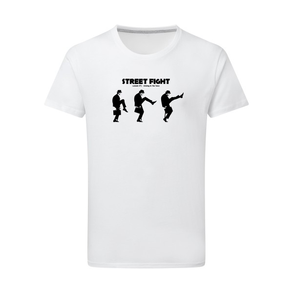 British Fight-T-shirt léger humoristique - SG - Men- Thème humour anglais - 