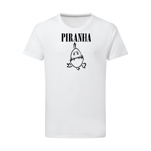 T-shirt léger original Homme  - Piranha - 