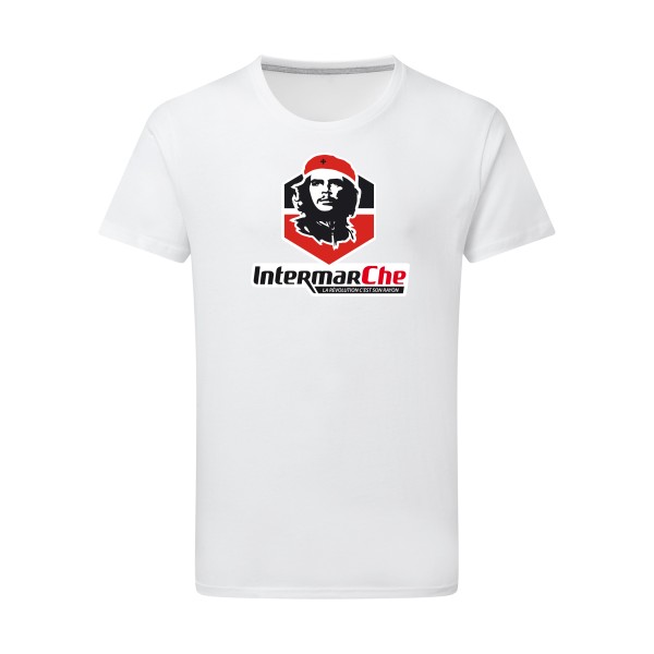 IntermarCHE - T-shirt léger detournement Homme - modèle SG - Men -thème revolution et parodie -
