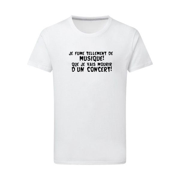 Musique! - T-shirt léger Homme à message - SG - Men - thème humour et bons mots