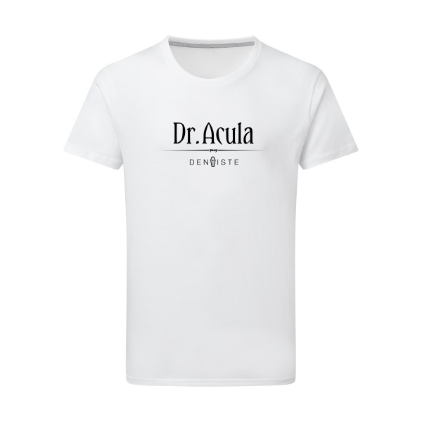 Dr.Acula - T-shirt léger Homme original - SG - Men - thème humour et jeux de mots -