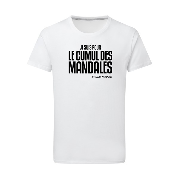 Cumul des Mandales - Tee shirt fun - SG - Men
