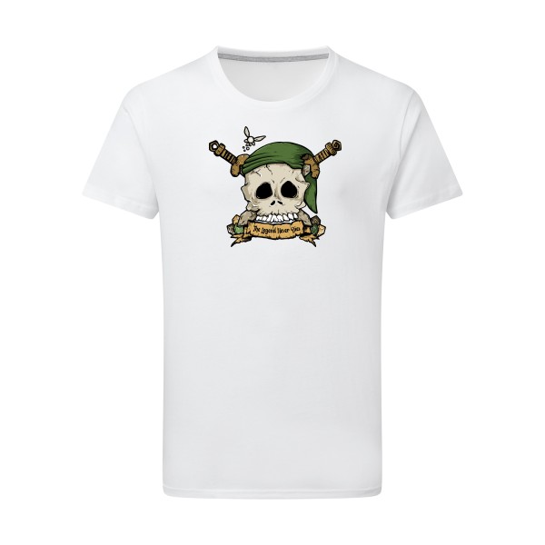 Zelda Skull T-shirt léger tete de mort -SG - Men