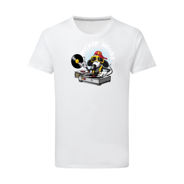 Mickey house v2 -T-shirt léger mickey Homme  -SG - Men -Thème parodie et musique -