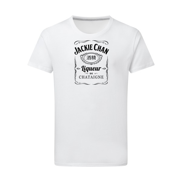 T shirt humour alcool - «Jackie Chan» - 
