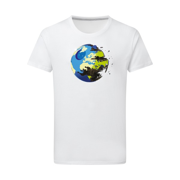EARTH DEATH - tee shirt original Homme -SG - Men