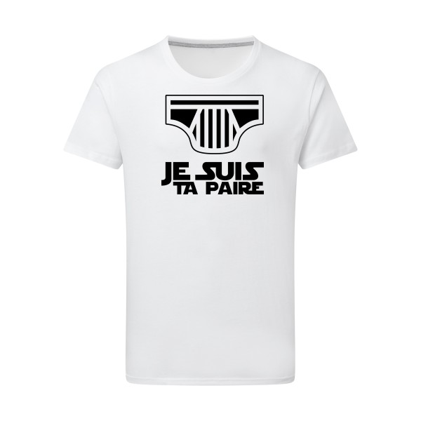 SLIP WARS - T-shirt léger original Homme  -SG - Men - Thème humour potache -