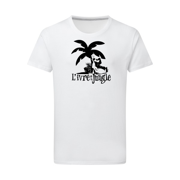 T-shirt léger Homme original - L'ivre de la jungle - 