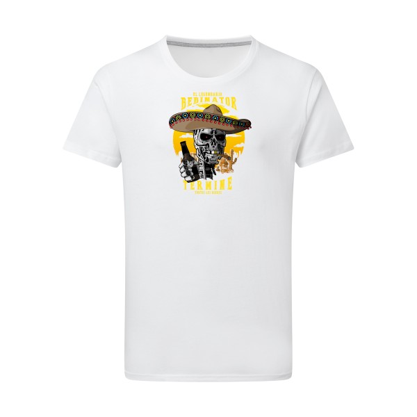 bibinator - T-shirt léger alcool Homme - modèle SG - Men -thème parodie alcool -